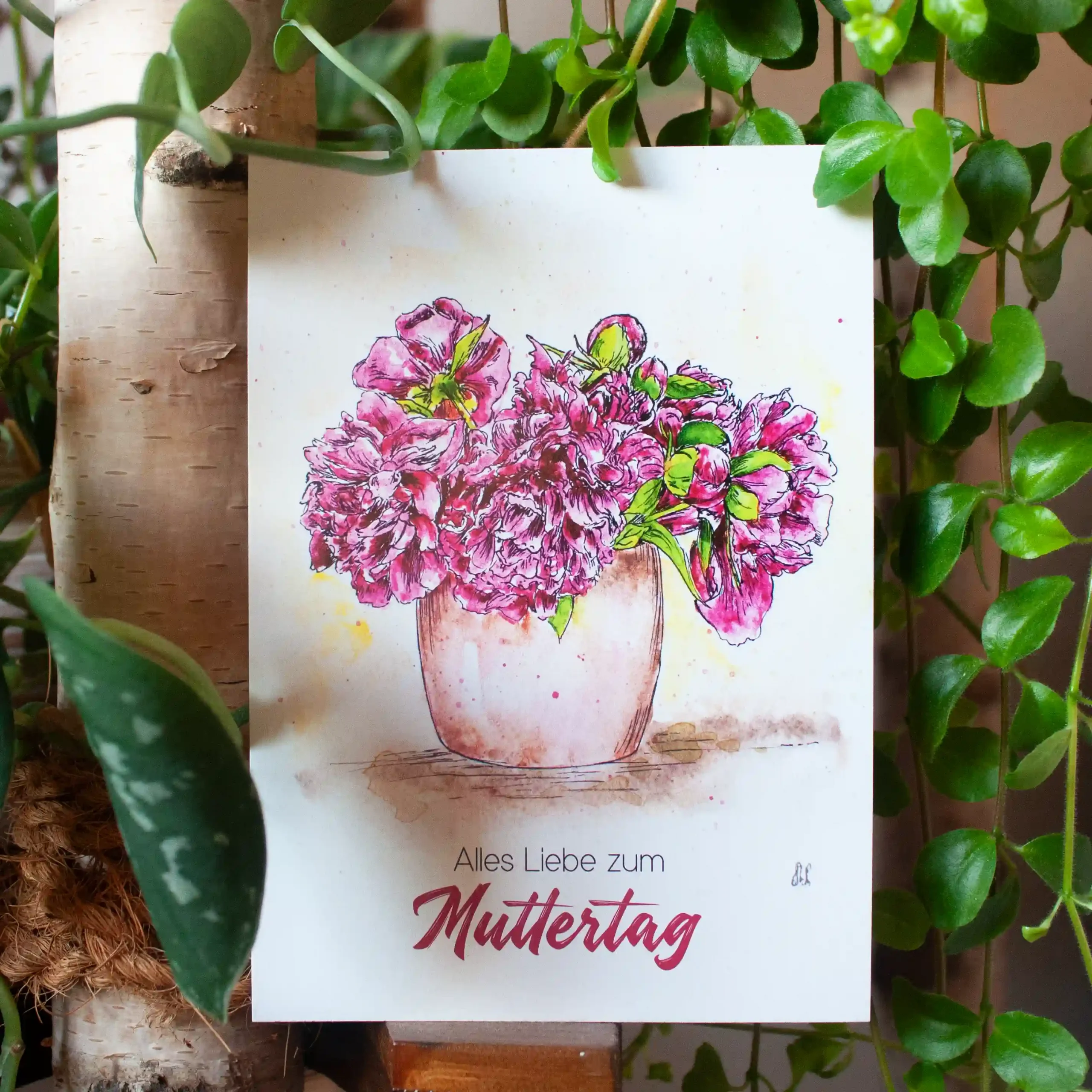 Postkarte Muttertag